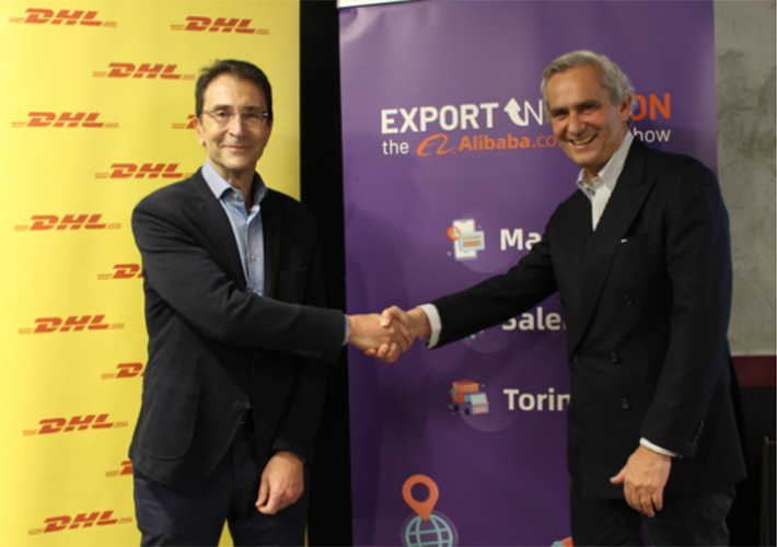 foto noticia Alibaba.com y DHL Express se unen para impulsar el ecommerce B2B internacional de las pymes españolas.